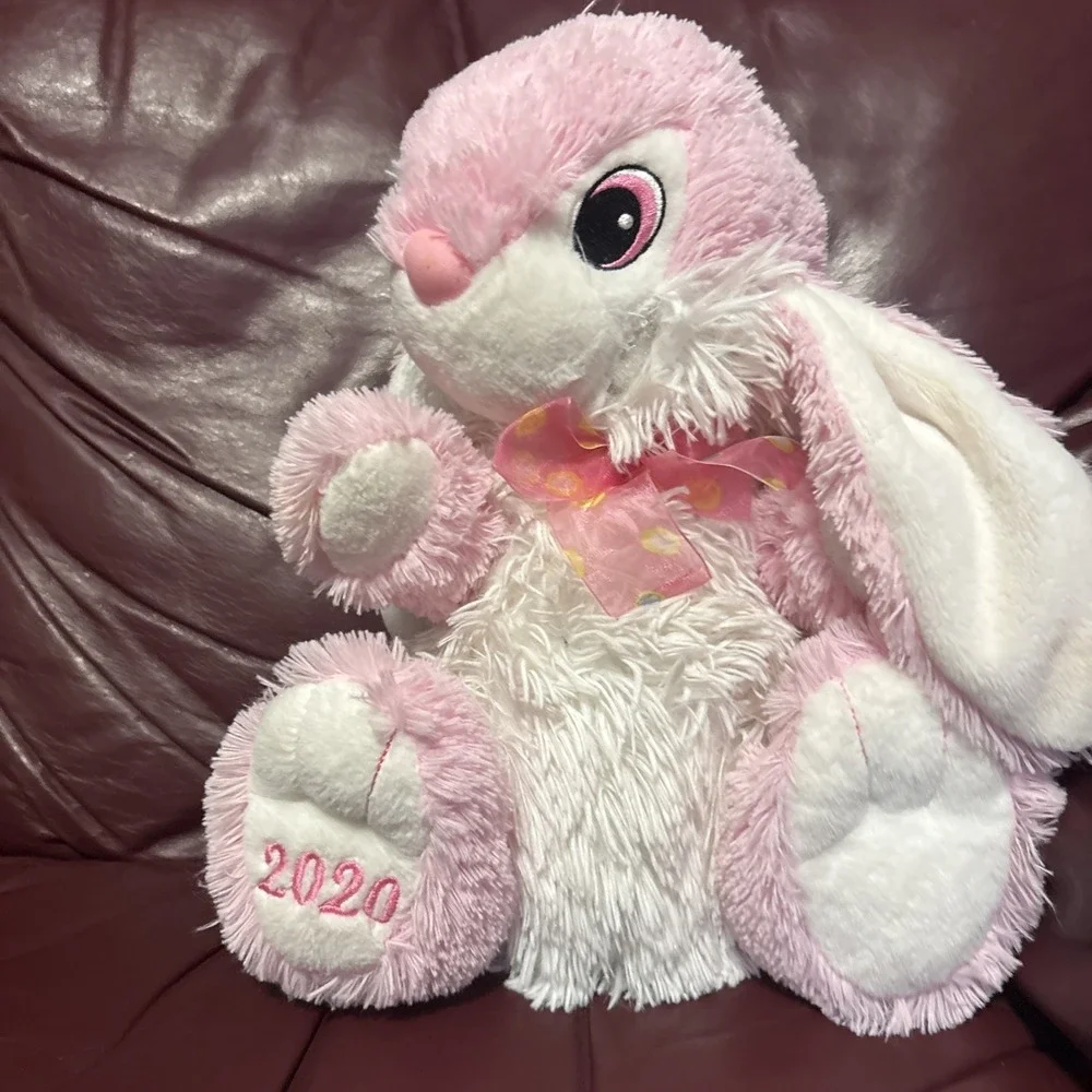 3 Dan Dee Collector's Choice 2020 Easter Bunny Plush Pink/white Stuffed Toys 22